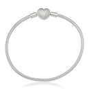 PULSEIRA PANDORA CORAÇÃO CRAVEJADO